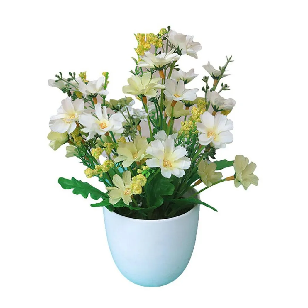 

Craft Artificial Flower Potted Flower Holiday Home Decoration Non-fading