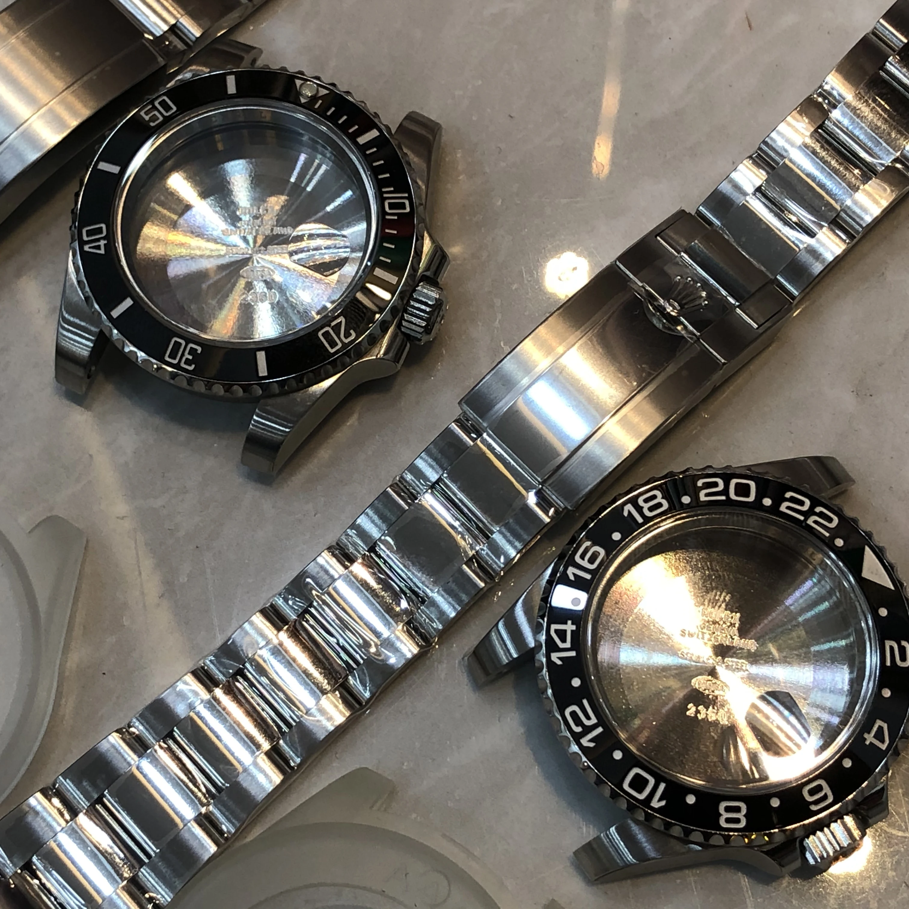 

AR Factory 904L Stainless Steel Watch Bracelet P3L for RLX GMT Master 78200 Watch Parts Watch Accessories Watch straps