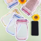 Многоразовые мешки для банок, бутылок, гаек, конфет, печенья, герметичный пакет для хранения свежих продуктов, кухонный Органайзер на молнии для закусок