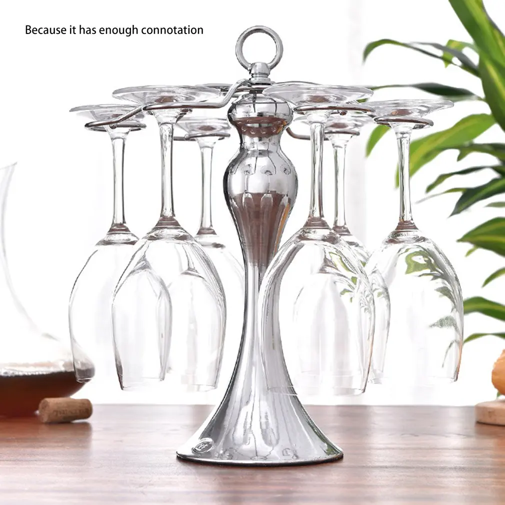 Под шкаф подвесная чашка бокал для вина из нержавеющей стали стеклянный