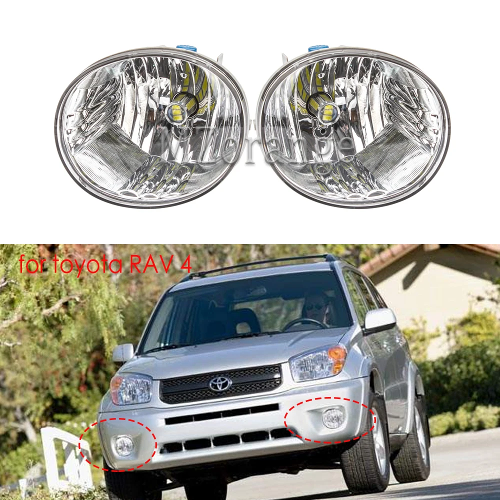Светодиодный фонарь светильник для Toyota RAV4 2004 2005 Для Avalon 2006 2007 ясно лен нижней