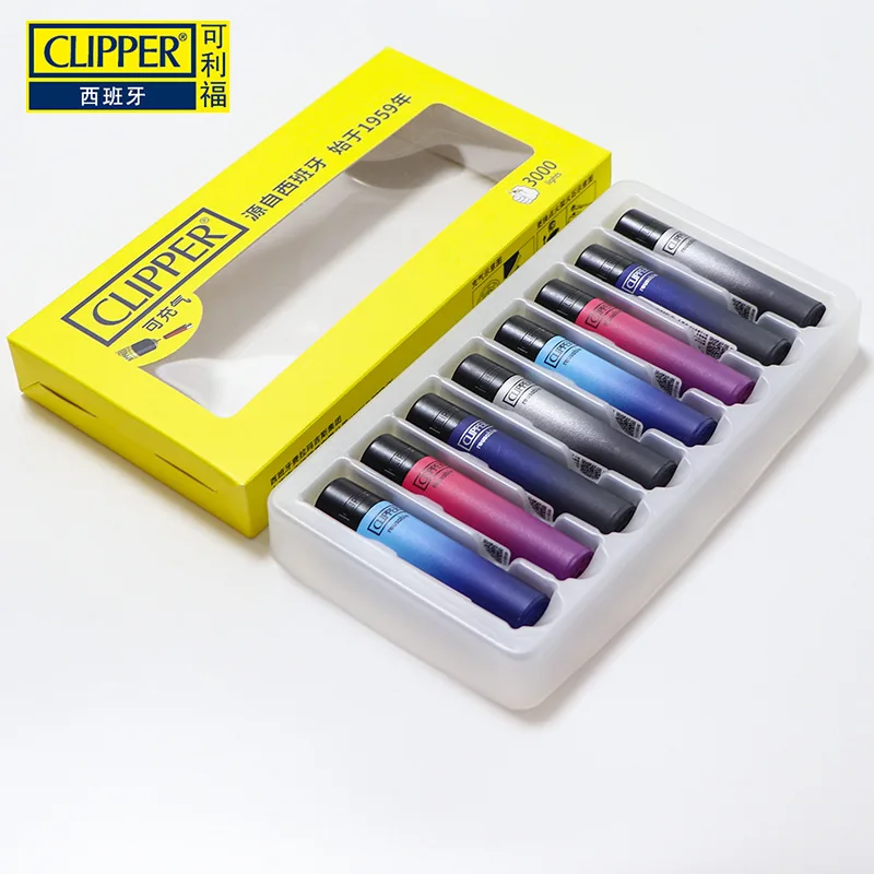 

Grinding Wheel Original Clipper Gasoline Nylon Torch Free Fire Pocket Refillable Gas Lighter Use For Collection And Gift