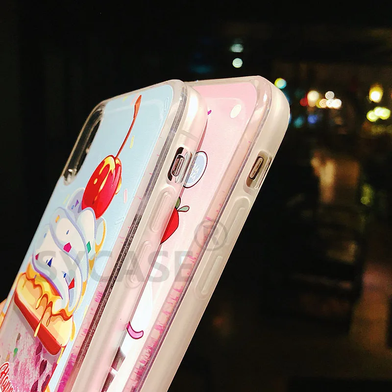 KoisAcase летний освежающий чехол для мороженого iPhone 11 Pro X XR Xs Max 6 6S 7 8 Plus защитный с