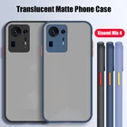 Мягкий силиконовый матовый чехол для Xiaomi Mi Mix 4 Mix4 5G, полупрозрачный противоударный защитный Оригинальный чехол-бампер для телефона