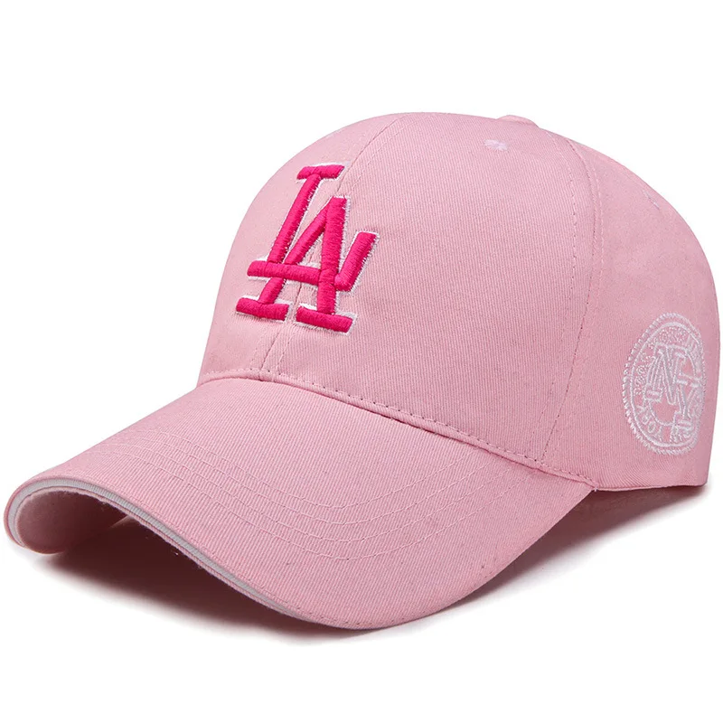 

Unisex Letter LA Baseball Cap Snapback Cotton Hat Hip Hop Outdoor Summer Hats for Women and Caps for men Adjustable casual Cap