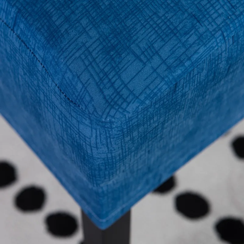 Цветные чехлы на стулья Chiovenni эластичные из спандекса однотонные Чехлы для