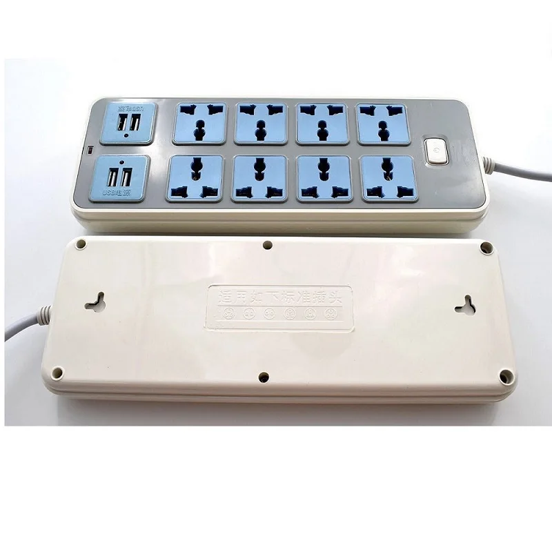 Скользящая настенная вилка стандарта Великобритании ЕС Австралии Многоцелевой