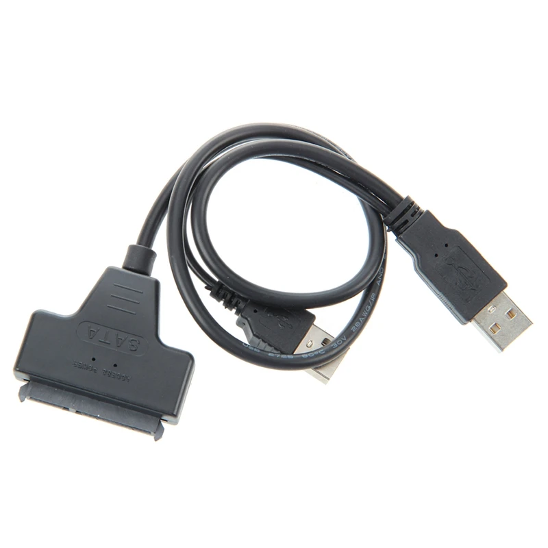 Semoic USB 2 0 SATA Serial ATA 15 + 7 22P кабель с адаптером для 5 дюймов HDD жесткий диск
