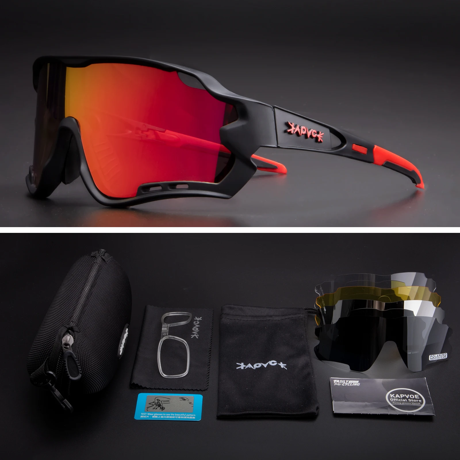 2021 Photochromic Cycling Glasses Men MTB Bike Bicycle Eyewear TR90 Outdoor Sports Polarized Sunglasses sports | Спорт и развлечения