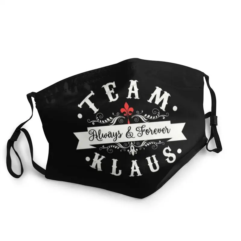 

Team Klaus Always And Forever Non-Disposable Mouth Face Mask Unisex Adult Mask Anti Haze Dust Protection Cover Respirator Muffle