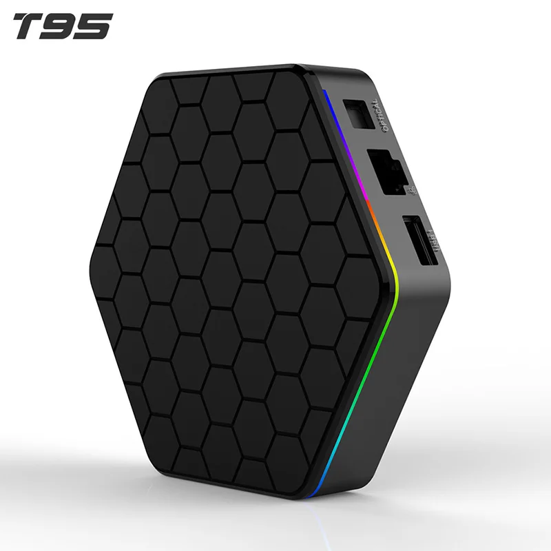ТВ приставка T95Z Plus Android 7 1 3G 32 ГБ Full HD 4K H.265 S912 Восьмиядерный процессор поддержка BT 2