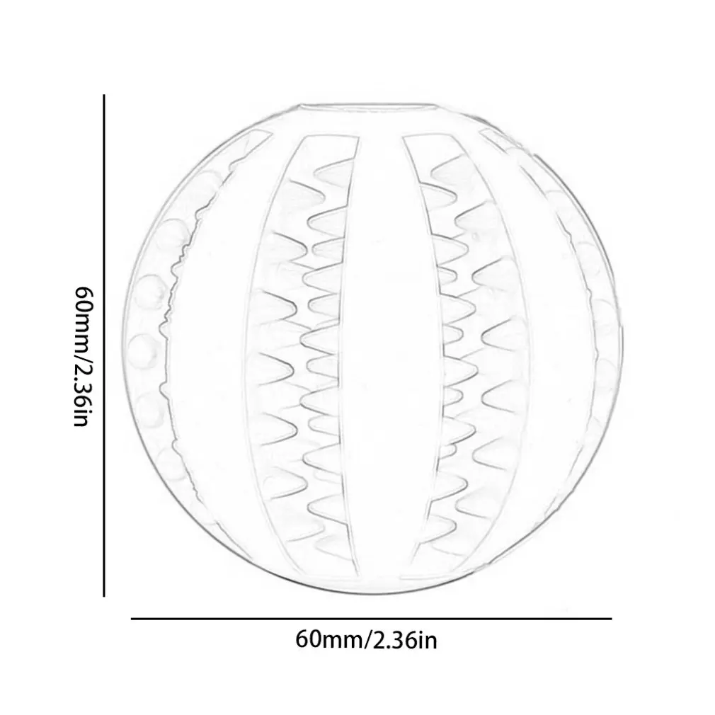 

Pet Chewing Toys Aggressive Chewers Pet Molar Bite Toys Multifunction Interactive Pet Ball Toys Ball for Dog