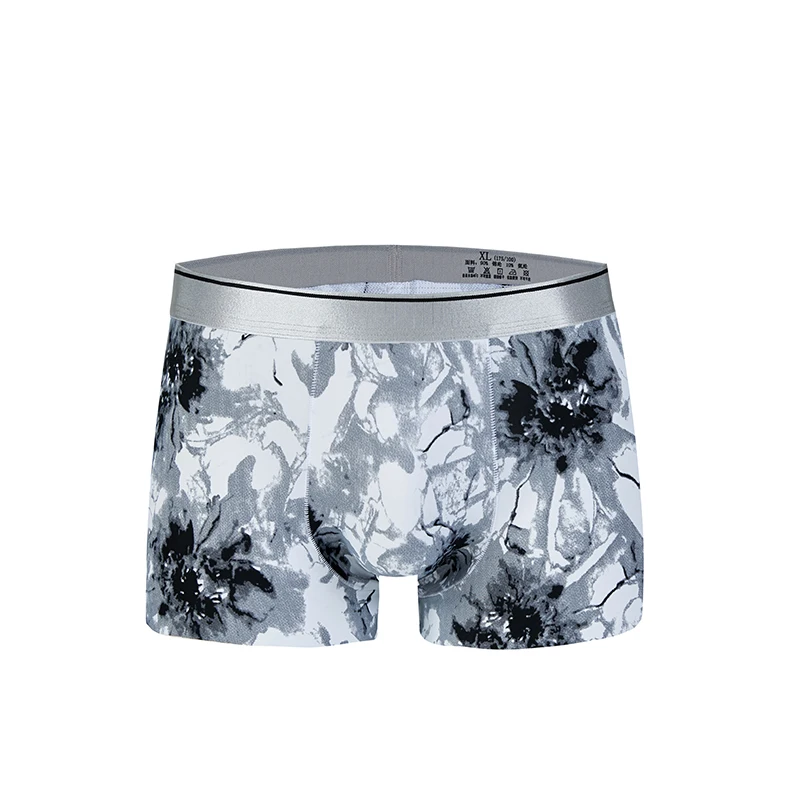 4 шт./комплект мужские трусы боксеры в китайском стиле модные из ледяного