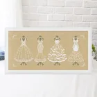 Набор для вышивки крестиком G113H Stich, наборы для рукоделия, хлопковая ткань, флосс, новый дизайн, вышивка, вышивка крестиком