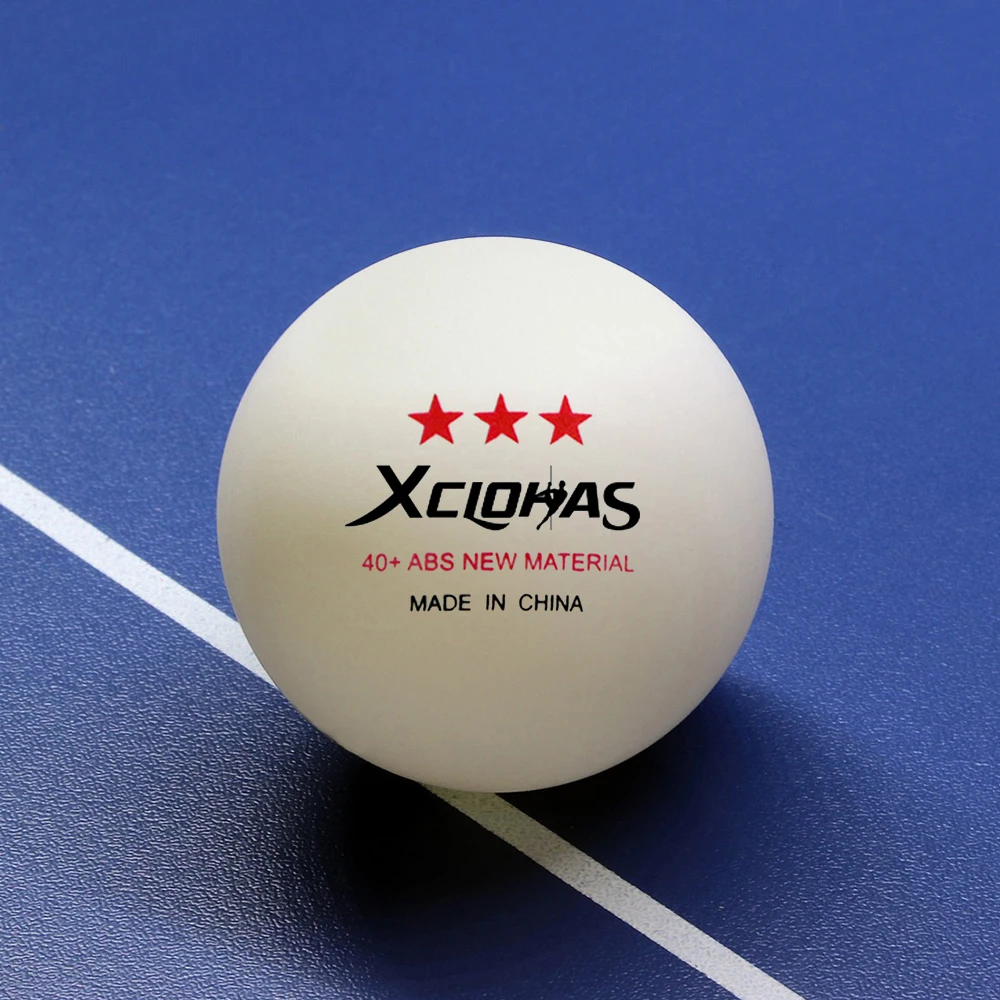Мячи для настольного тенниса XC LOHAS 3 звезды 40 + 2 8 г мячи из нового материала АБС