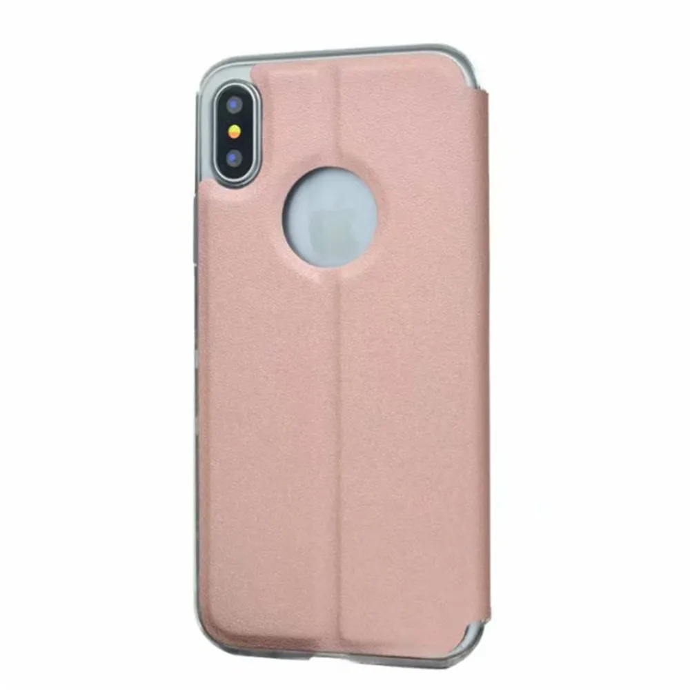 Ультратонкий чехол из ПУ кожи с откидной крышкой и подставкой для Apple iPhone XS Max XR Plus