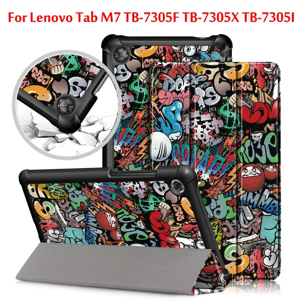 Чехол для Lenovo Tab M7 TB 7305F женский чехол планшета тонкий магнитный складной