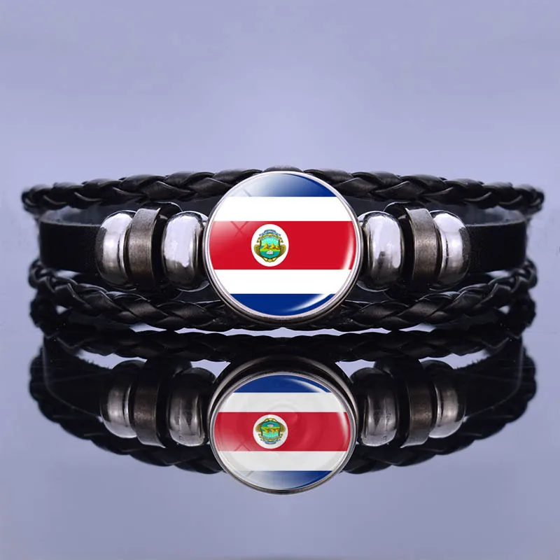 Браслет с флагом Северной Америки Канада Америка Мексика Ямайка Багамы Куба флаг