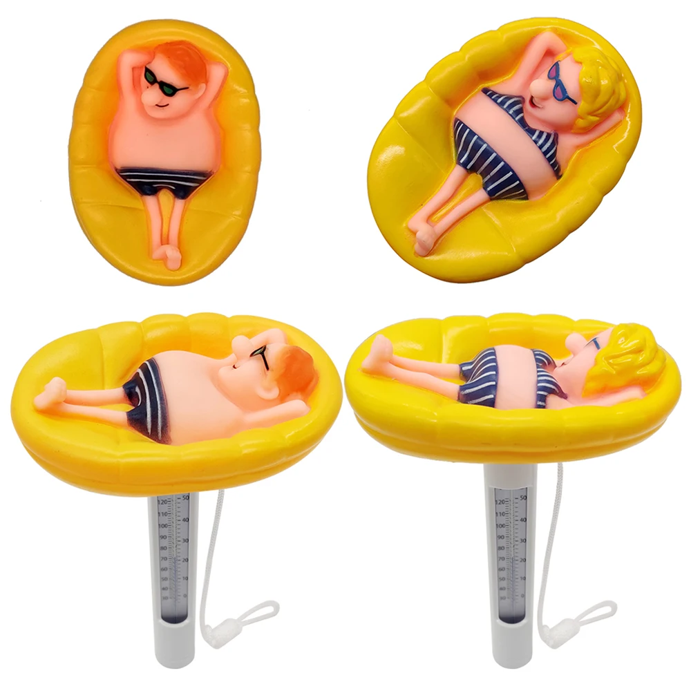 

Зимний плавающий термометр для бассейна, плавающий термометр для горячей ванны, тестер температуры воды, инструмент для плавания po