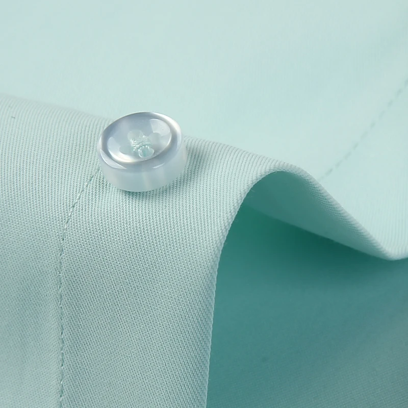 

Men's Classic Long Sleeve Standard-fit Dress Shirts Single Patch Pocket Formal Business Work Office Basic Tops Shirt