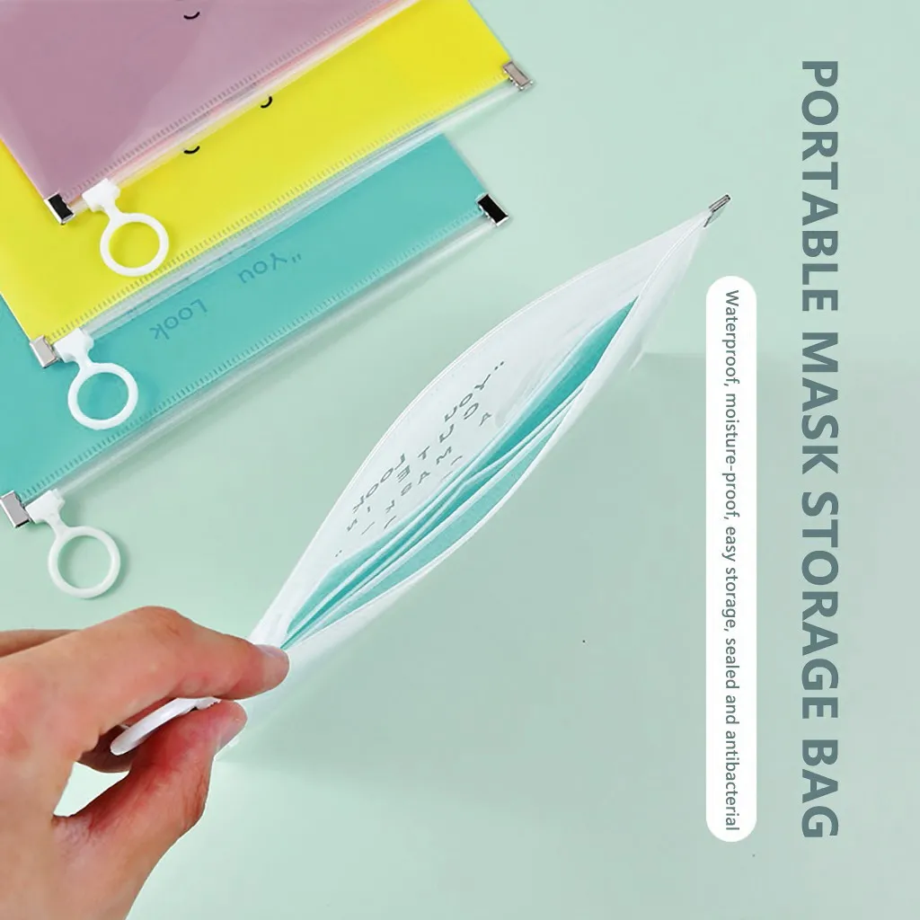 8 шт. Модный чехол для маски сумка портативный держатель рта хранения косметички