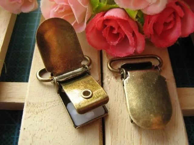 2 5 см античные бронзовые металлические без свинца подтяжки брюки соски Paci зажимы