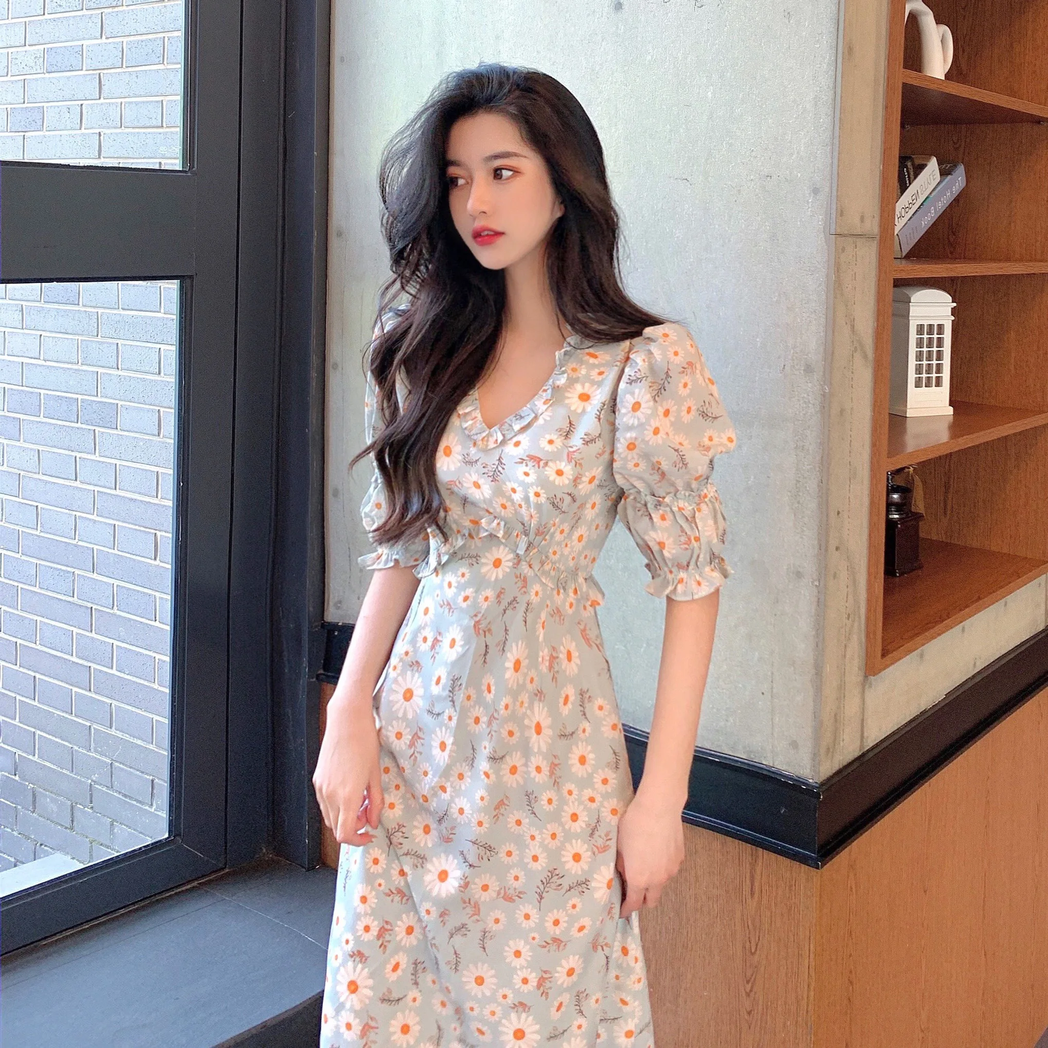 

Женские платья в Корейском стиле, лето 2021