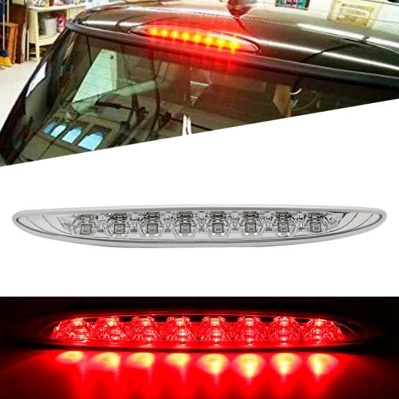 

NEW-Car Clear Lens Rear 3Rd Third Brake Stop LED Light for Mini Cooper R50 R53 2002-2006