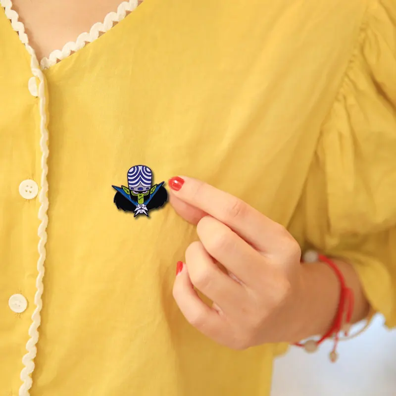 Значок с изображением злодейки Моджо Джоджо брошь знаменитости сумасшедшего