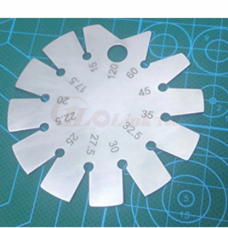

Stainless Steel Bevel Gauge Angle Protractor Range 15 degree-120 degree degree Gage Tools Tools