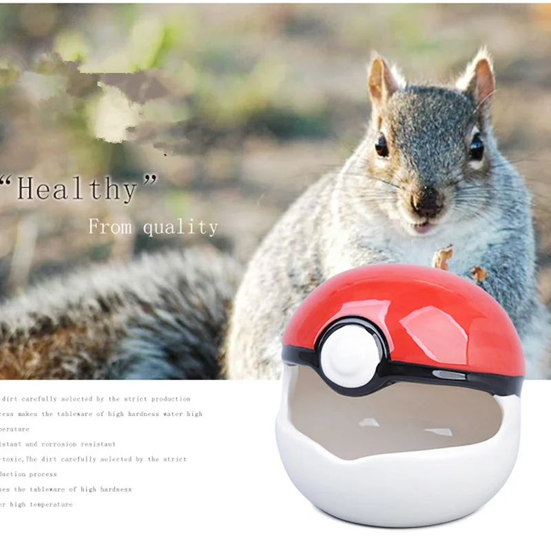 Новый красный шар эльфа хомяк керамическая кровать гнездо Золотой гризли