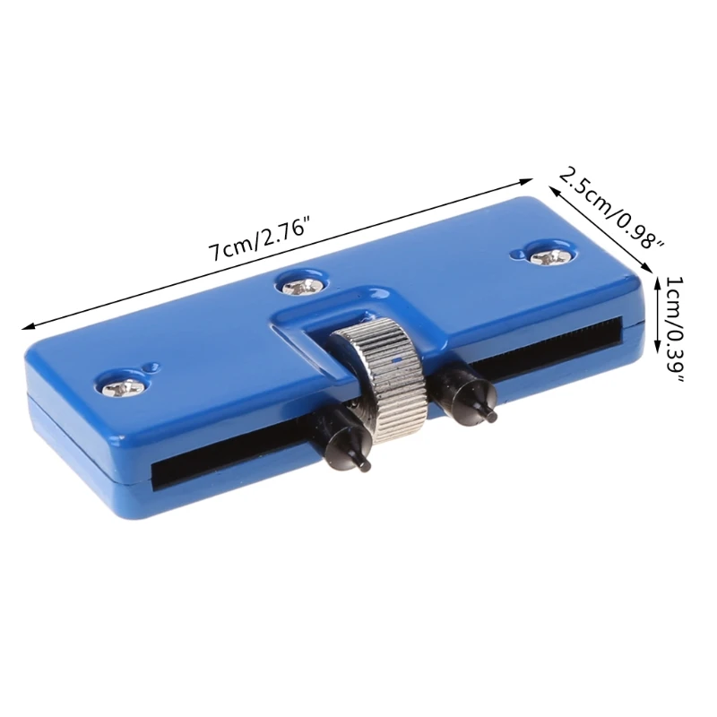 

Adjustable Watch Back Case Cover Opener Wristwatch Battery Remover Watch Repair Tools Two Feet Opening Screw