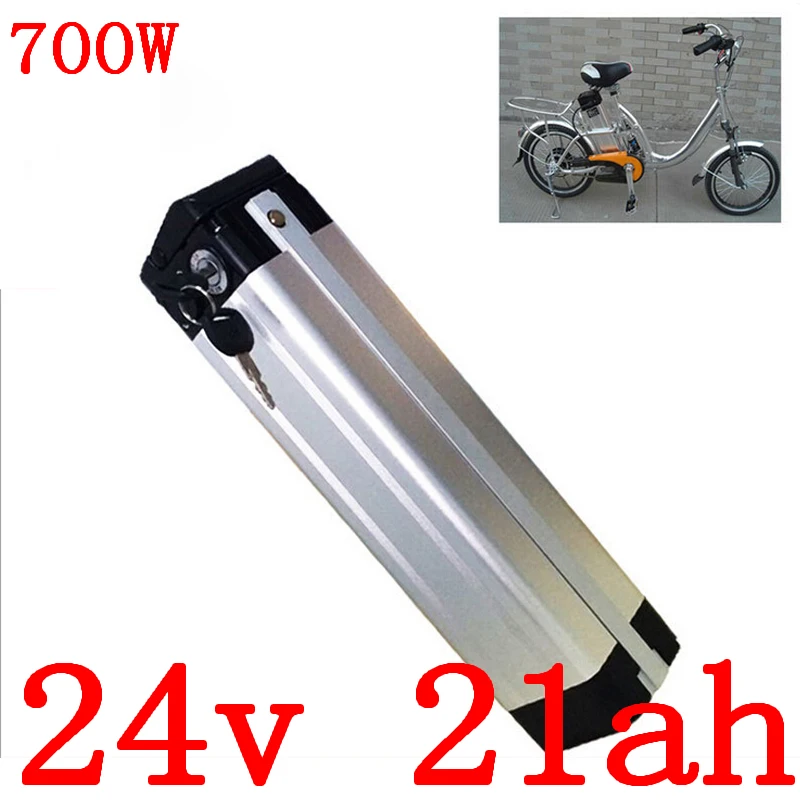 

24v 20ah electric bicycle battery 500W 24V 10AH 13AH 15AH 18AH 20AH 25AH Lithium battery pack with 30A BMS and 29.4V 3A charger