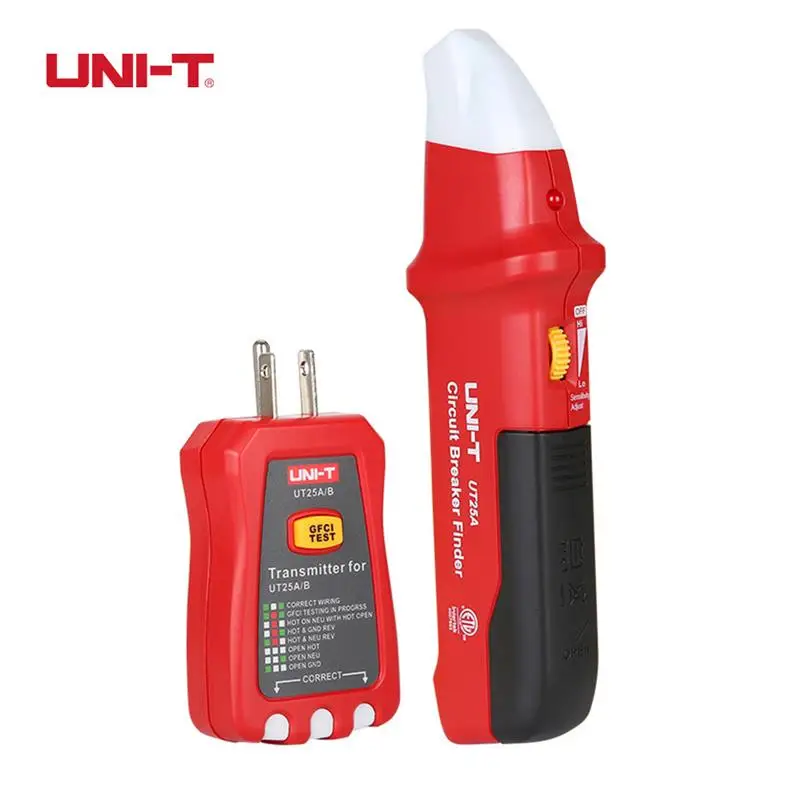 

UNI-T UT25A UT25B Профессиональный автоматический выключатель тестер розеток со светодиодным индикатором Диагностический Инструмент электрика