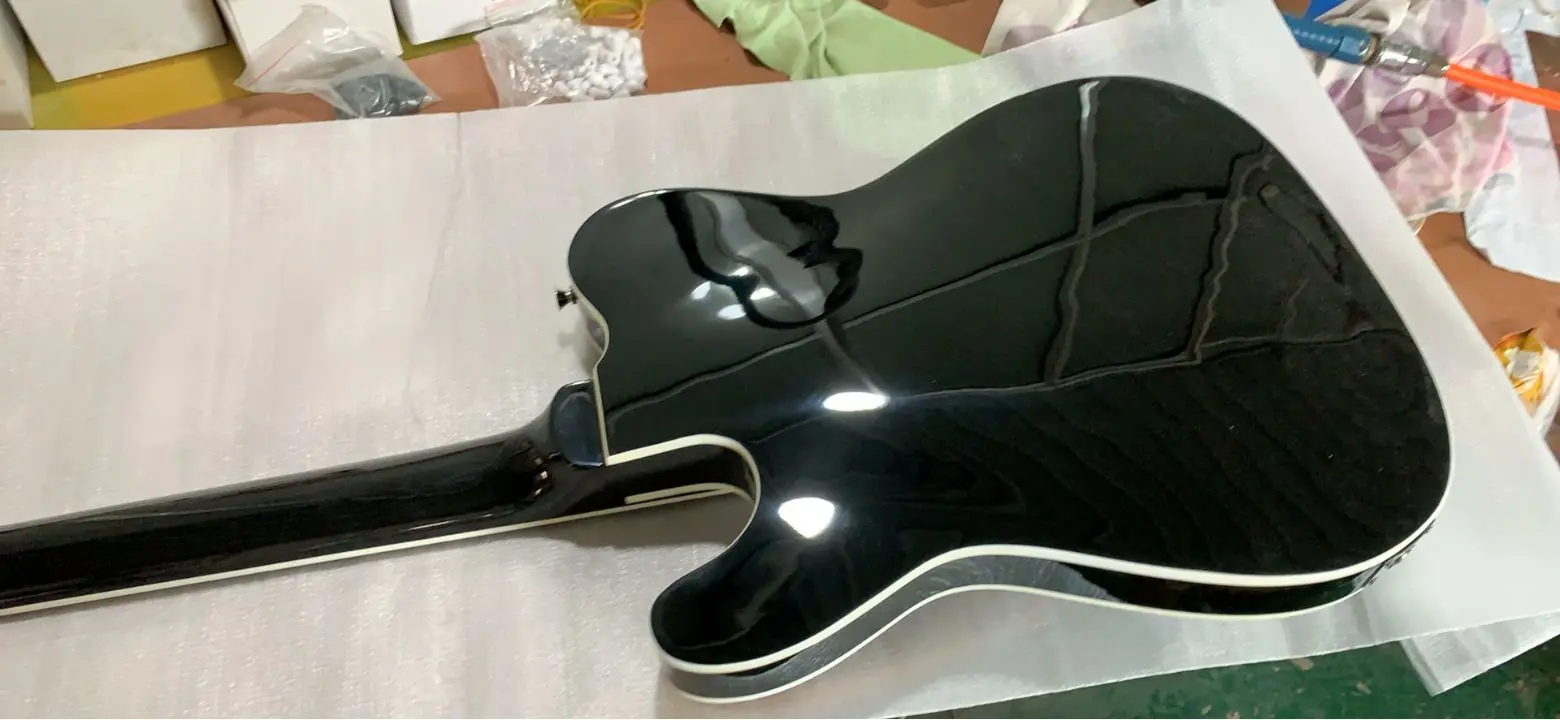 Новое поступление электронная гитара модель Tel с F-отверстиями система Tremolo в