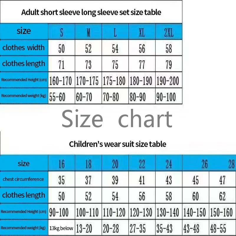 

New Summer Soccer Suit Children's Training Suit Adult Sports Shirt Suit Club Shirt Outdoor Team Uniform Custom Names and Numbers