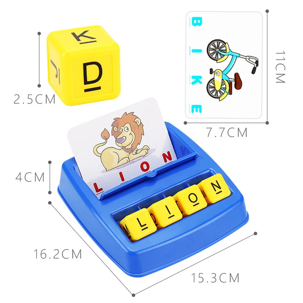 

1 Set Alphabet Letters Literacy Fun Game Early Childhood Alphabet Machine Educational Toys Learning Machines (Blue)