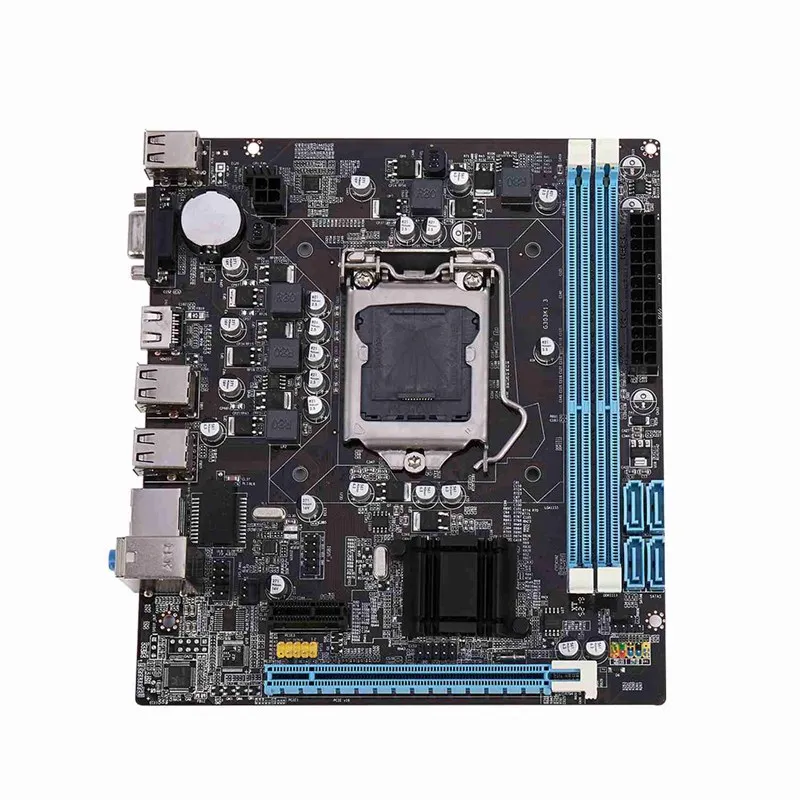 H61 Desktop Computer Mainboard Motherboard 1155 Pin CPU Interface Upgrade USB2.0 DDR3 1600/1333 for Core i7/i5/i3 | Компьютеры и офис