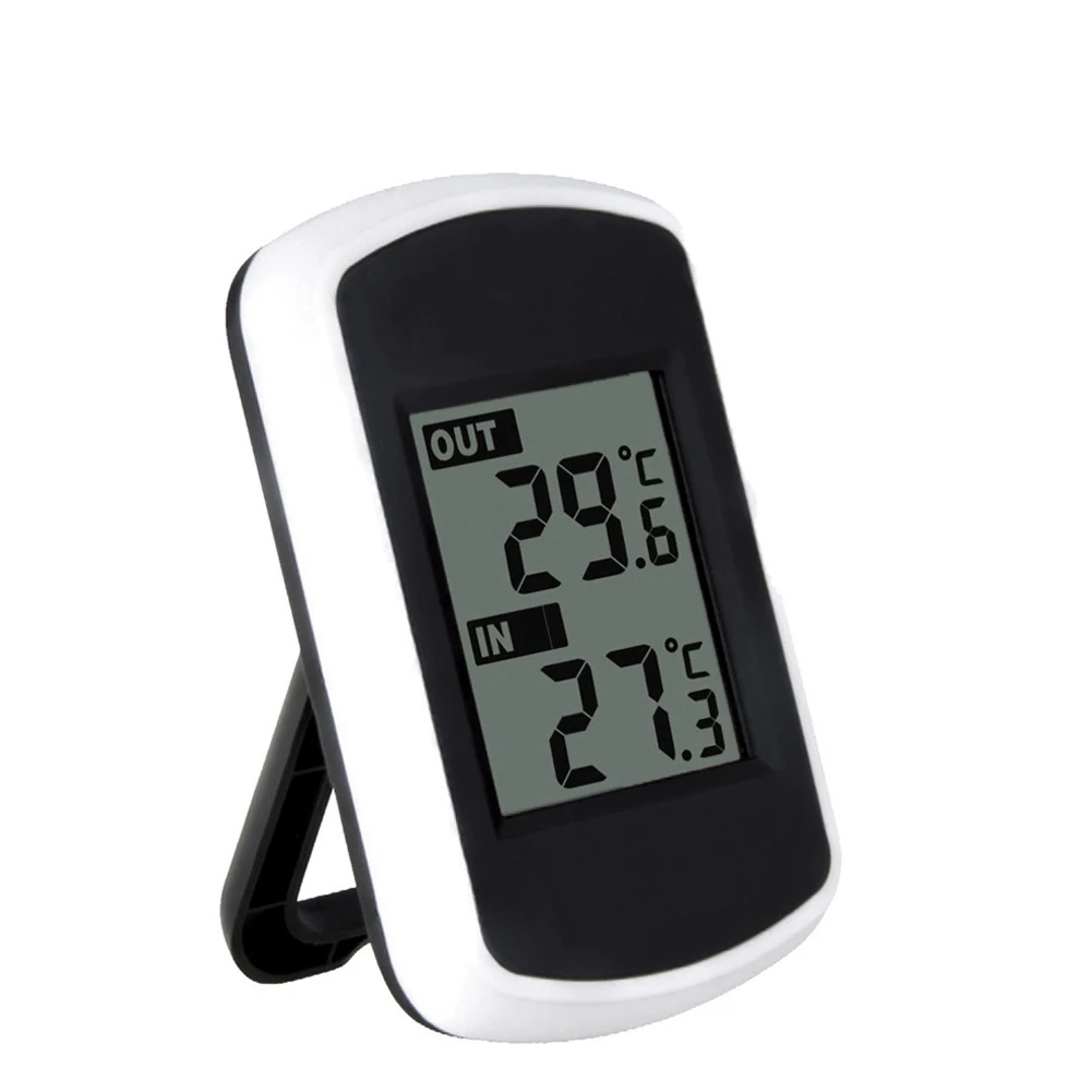 

Mini Indoor Outdoor Gauge LCD Display Temperature Home Digital Accurate Office Thermometer Wireless