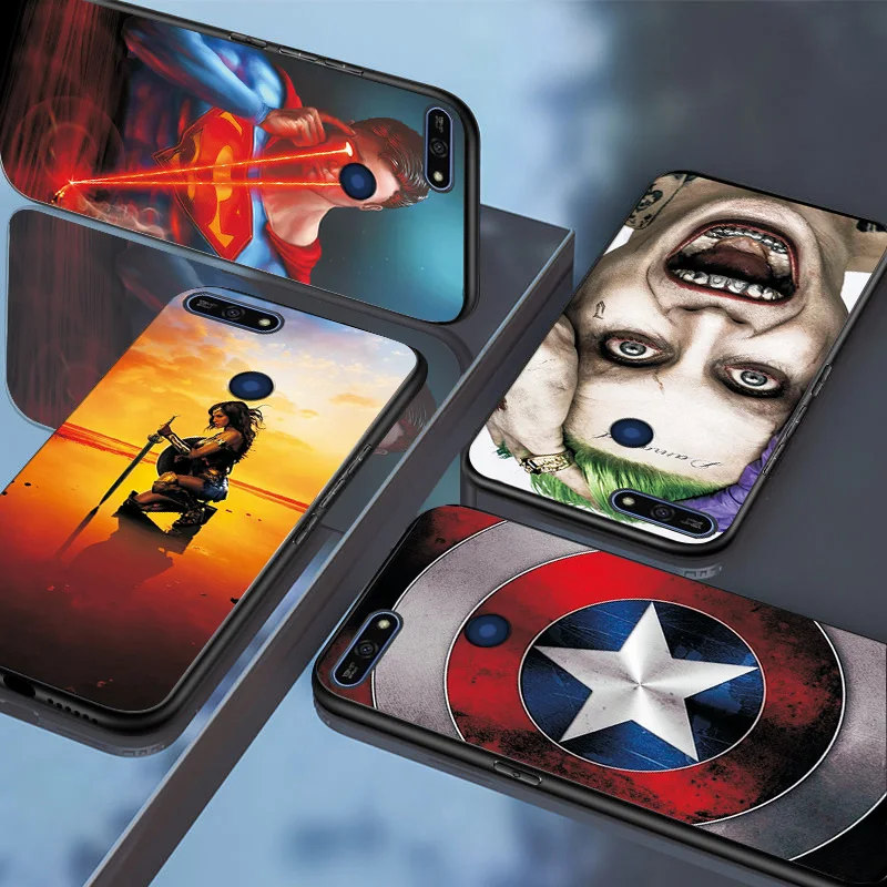 Черный чехол ТПУ чехол для huawei Honor 7A Pro милый чехол Venom для huawei Honor 7C 8C 8X 8A 7S 7X чехол s на Y5 Prime бампер