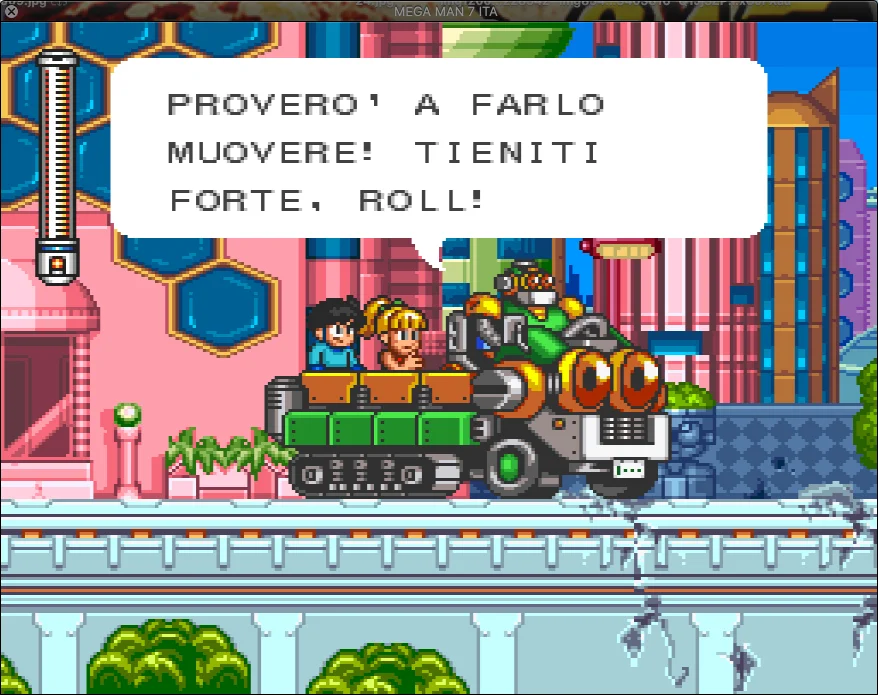 16-битные игры ** megaman 7 ( PAL итальянский язык!) | Электроника