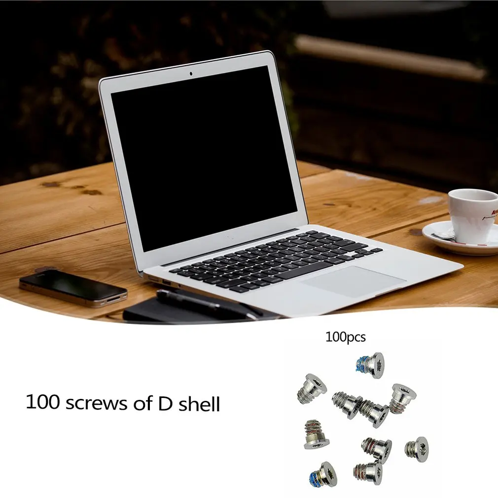 100 шт. комплект с винтовым корпусом для ноутбука Macbook A1502 A1398 A1425 винт (10 комплектов)