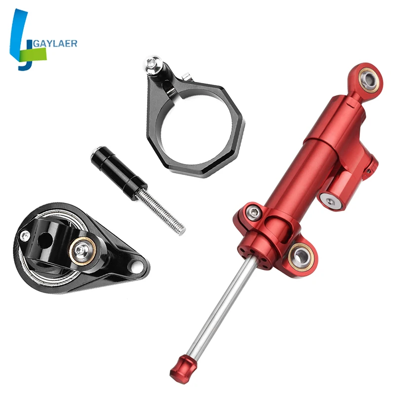 Стабилизатор рулевого демпфера с держателем для Suzuki GSXR600 GSX R600 2006 2010| |