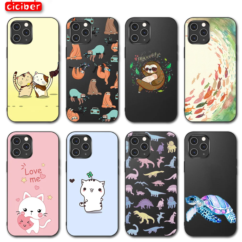 

Fashionable and Cute Pattern Mobile Phone Case for IPhone 13 12 11 Pro Max Mini 7 8 6 6S Plus X XR XS MAX 5S 2020 Soft TPU Case