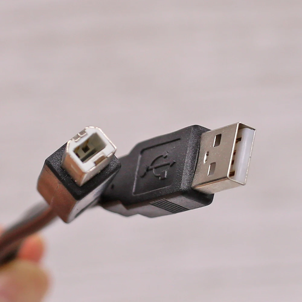 Оригинальный 1 2 м USB 0 кабель для принтера высококачественный шнур Canon MG2580S LBP2900 label