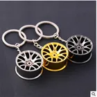 Автомобильный турбо брелок в форме колеса из цинкового сплава кольцо для ключей для автомобиля Ford роскошные мужские автомобильные подарки Подвеска для сумок аксессуары безделушка