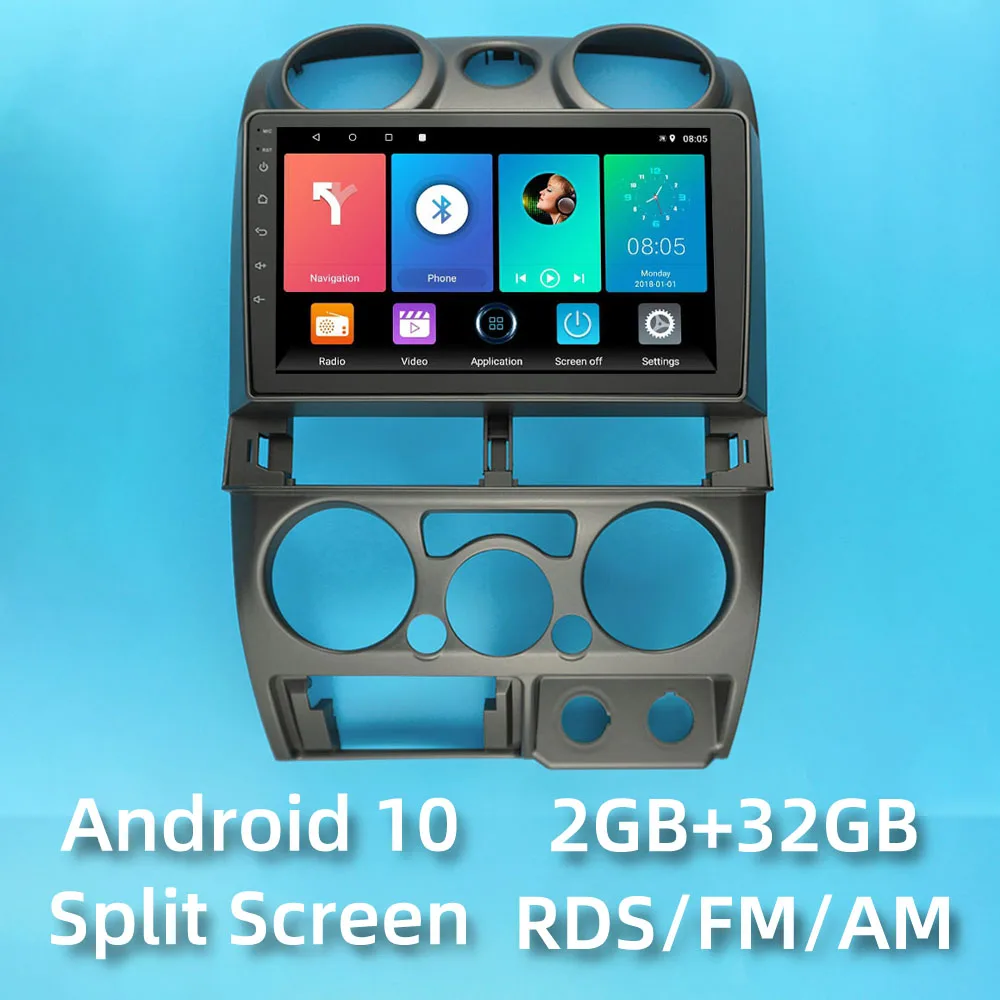 

Android 10 9 Inch Touch Screen for Isuzu DMAX 2007-2011 2 Din Car Radio GPS WIFI FM BT Navigation Multimedia Player Head Unit