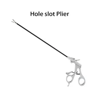 new medical student laparoscopic simulation training instruments needle holder forceps hole slot plier educational equipment