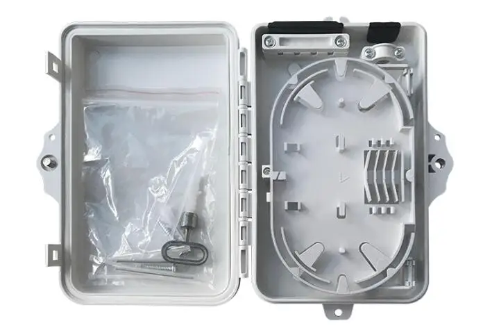 FTTH 4 Core Fiber Optic Termination Box port optical fiber distribution box FTTX Splitter | Мобильные телефоны и