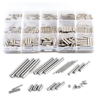 450pcsset m2 m3 m4 304 stainless steel din6325 cylindrical pin locating dowel combination set solid cylinder pin fastener kit